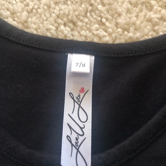 Girls 7/8 Ruffled LS Ruffled Fall Tunic - Picture 3 of 5